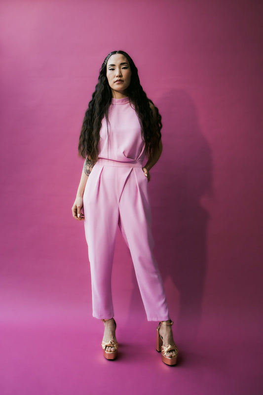 Amelia Jumpsuit Roze