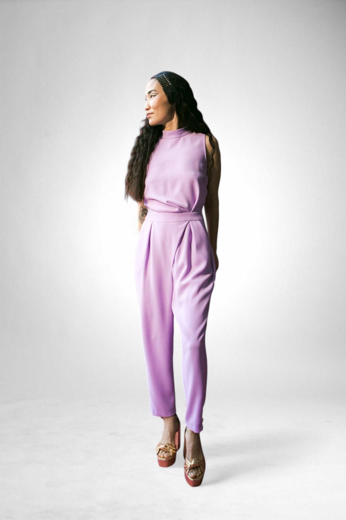 Amelia Jumpsuit Lila