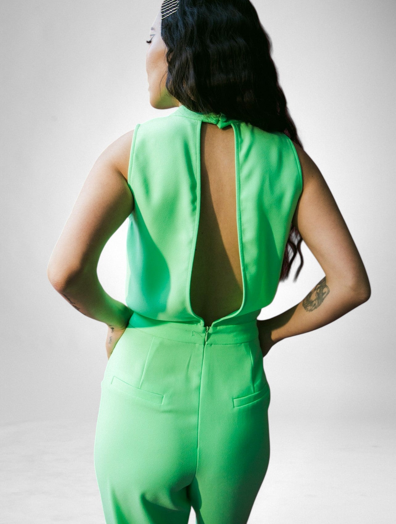 Amelia Jumpsuit Mint