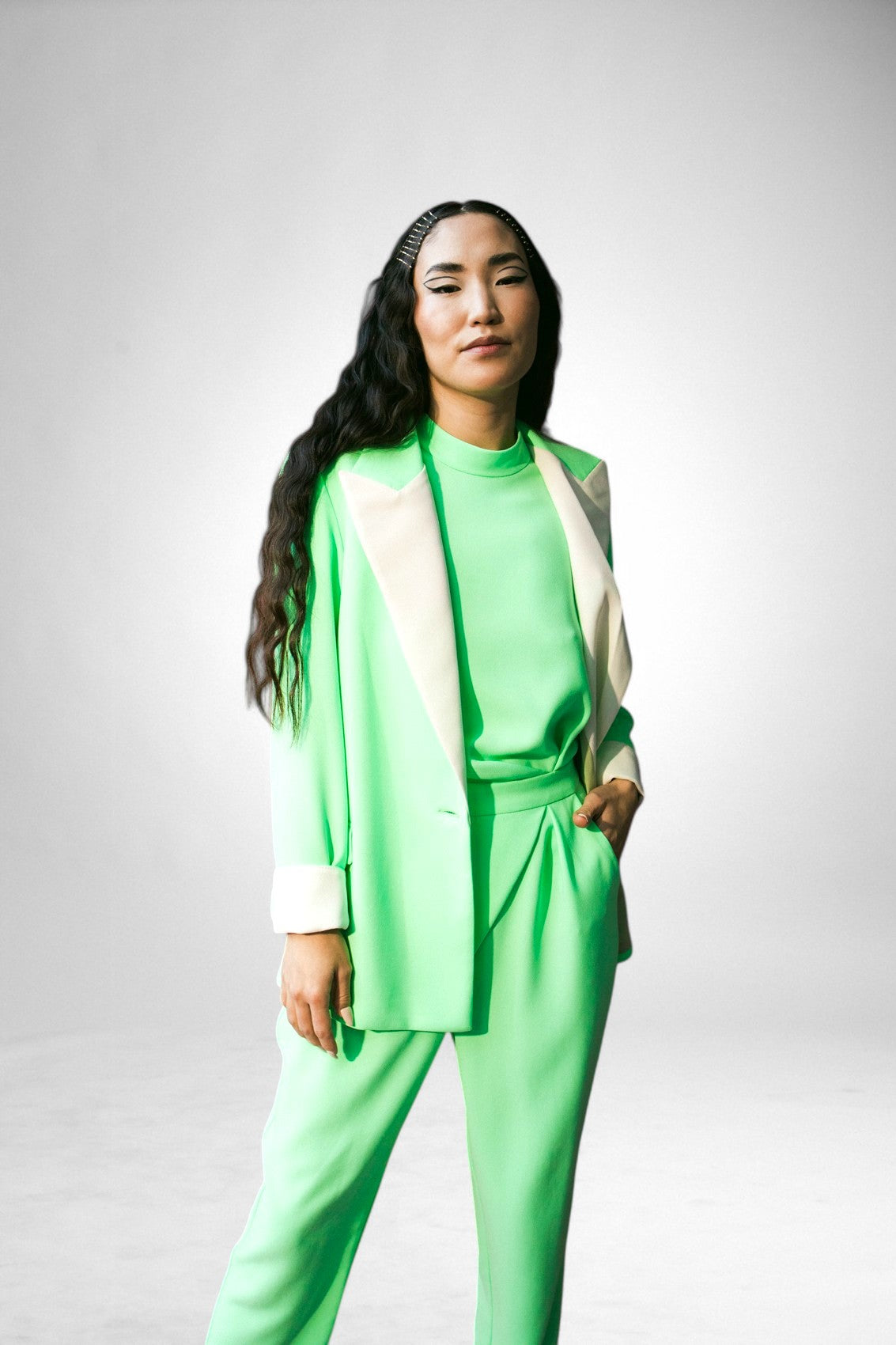 Amelia Jumpsuit Mint